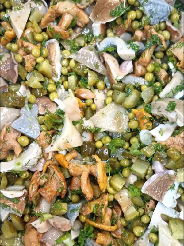 Монастырский салат с грибами: вкус, который покорит сердца