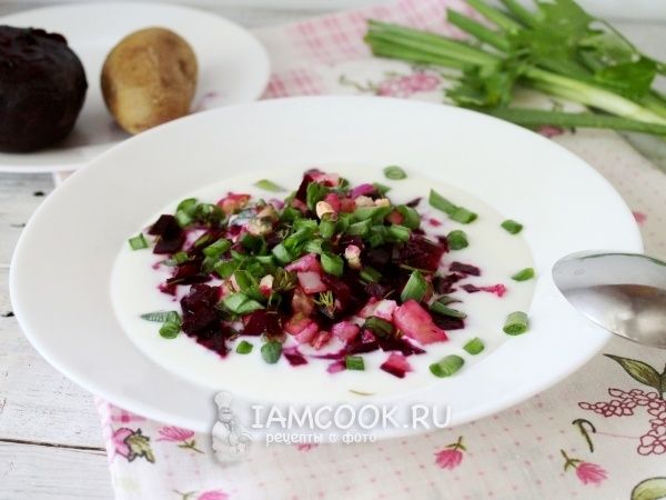 Свежее наслаждение: классический свекольник на кефире