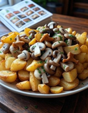 Картопля і гриби: секрети смачної класики домашньої кулінарії