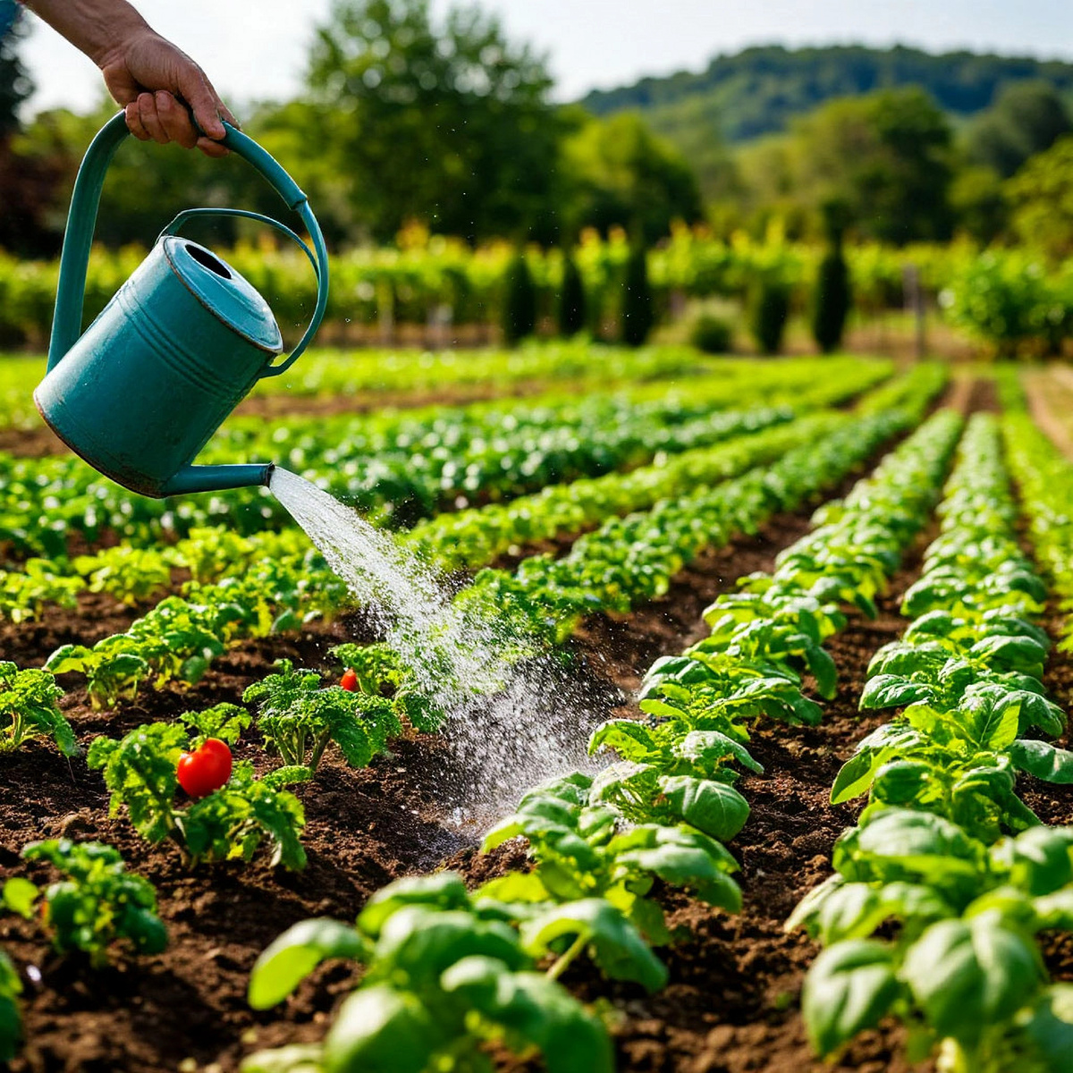 Идеальный полив: как не оставить растения в жаре без воды