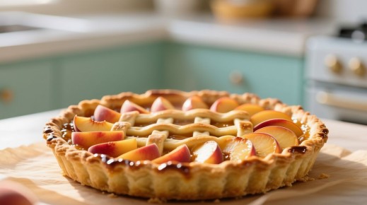 Персиковый тарт: легкий десерт с летним настроением