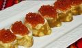 Ароматные блины с красной икрой для настоящих гурманов