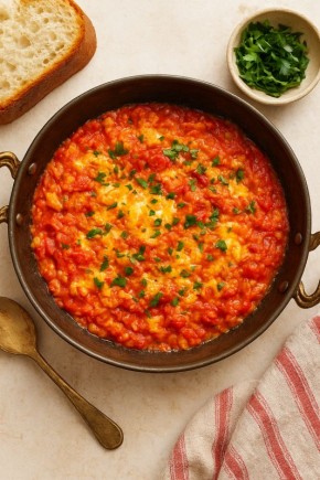 Турецкий менемен: душа завтрака в каждой ложке вкуса