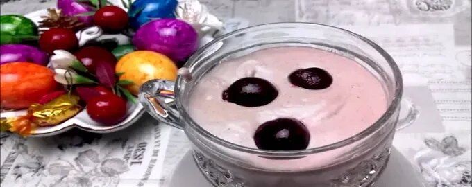 Нежный кето десерт из сливок: лакомство за считанные минуты