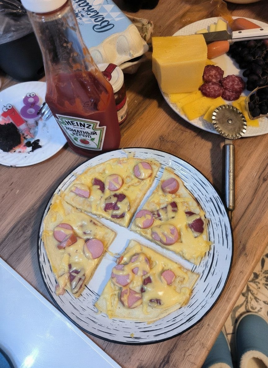 Как быстро приготовить пиццу на сковороде