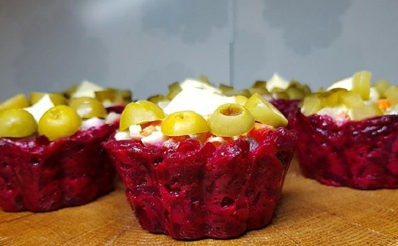 Свекольные корзинки: оригинальное решение для праздничного стола