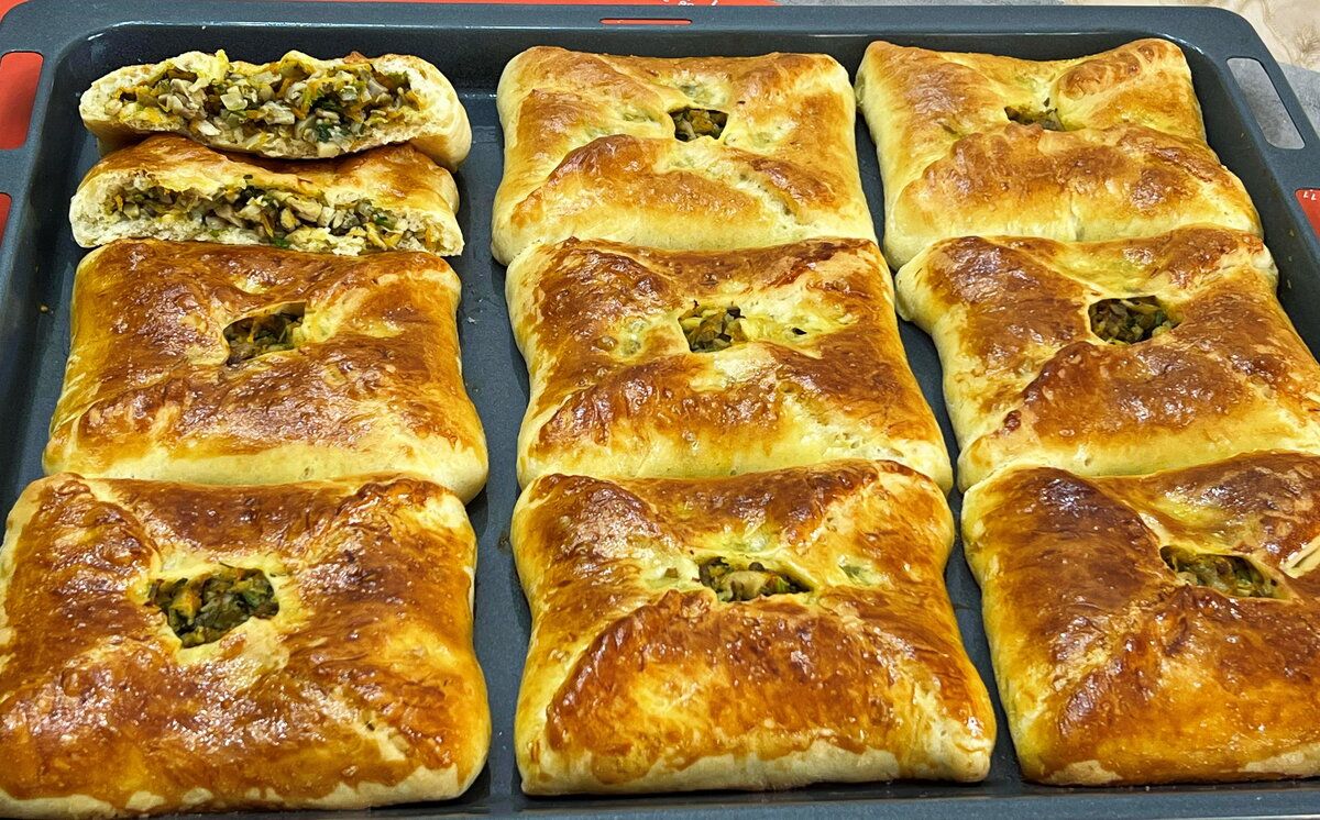 Удивительная выпечка с курицей и грибами: просто и вкусно!