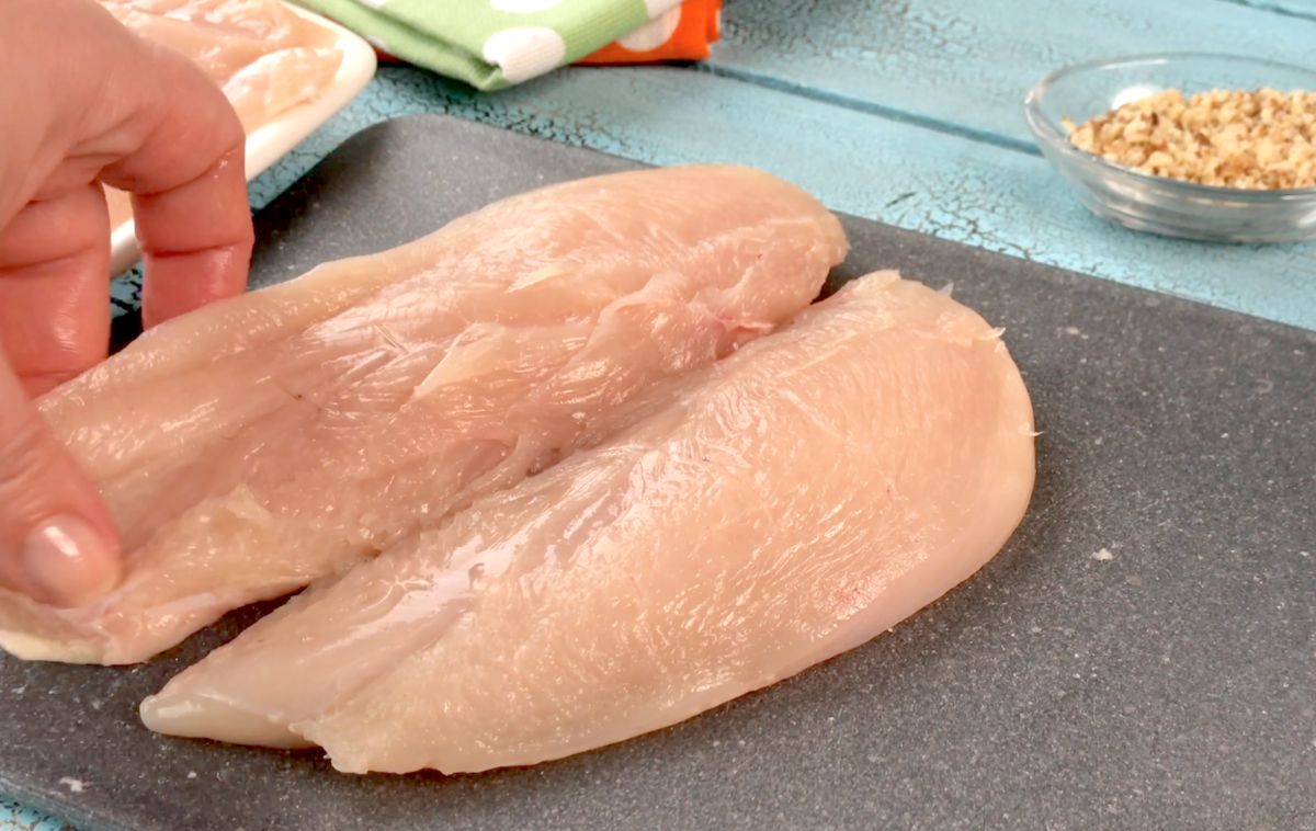 Куриные рулетики с яблоками