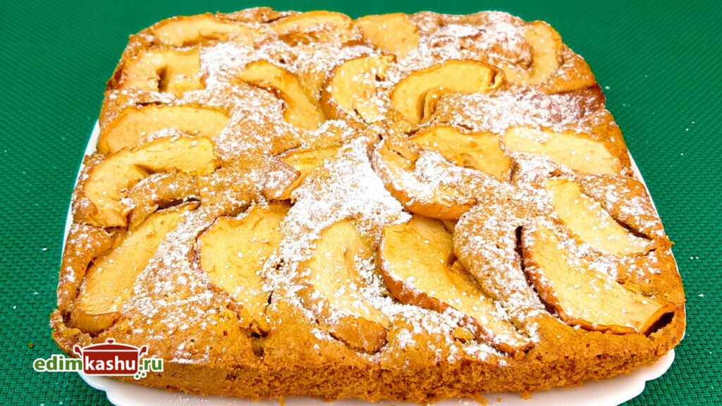 Вкусное сочетание: морковный пирог с яблоками от домашнего повара