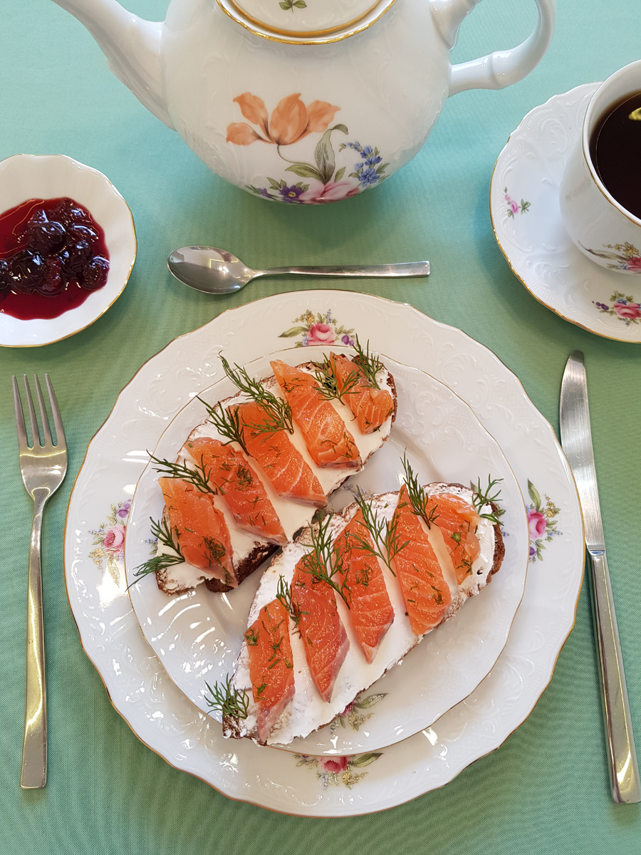 Сытная сёмга с укропом: финский вариант