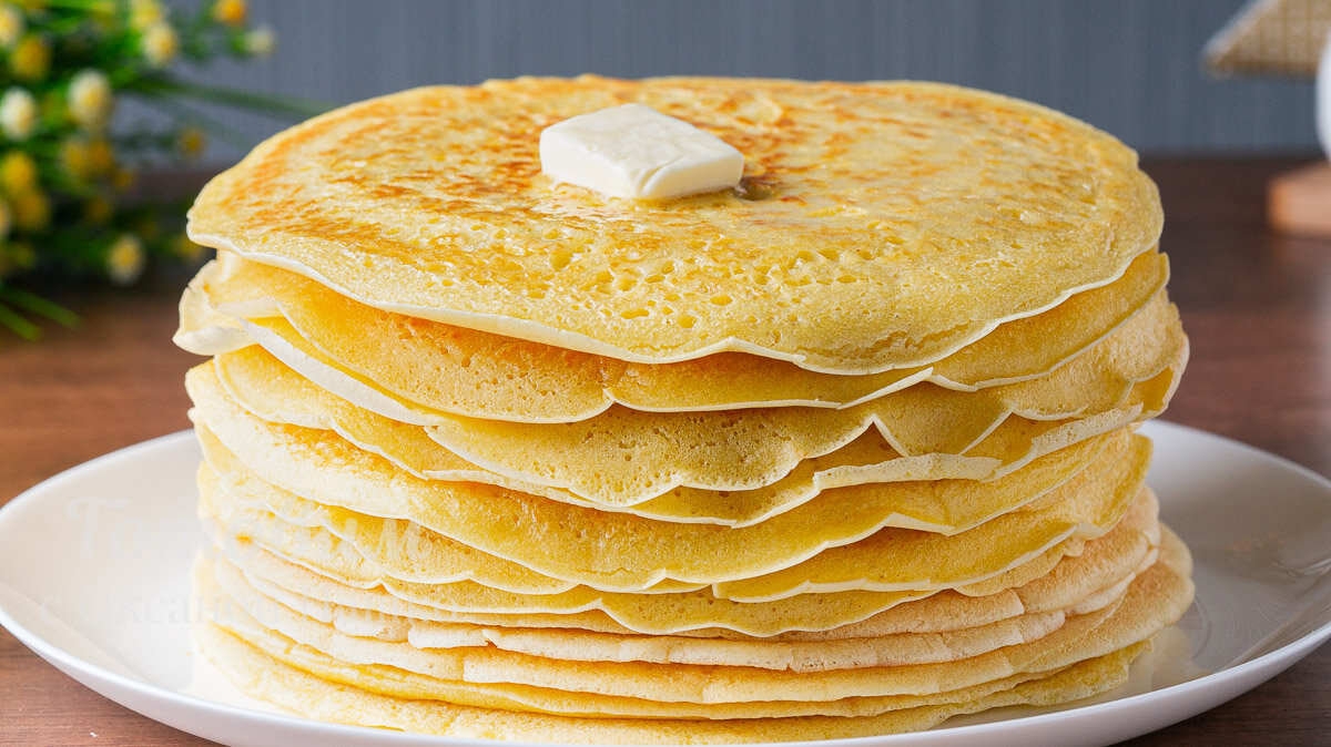 Секреты старинного рецепта: Пышные блины на дрожжах