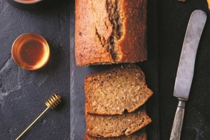 Нежный банановый хлеб с медом для уютного завтрака