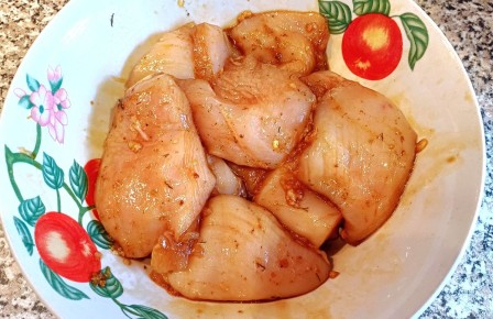 Простые секреты аппетитного обеда: курочка с гарниром
