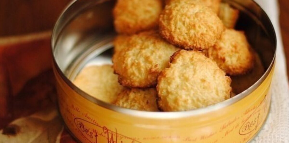 Вдохновение для сладкоежек: кокосовое печенье