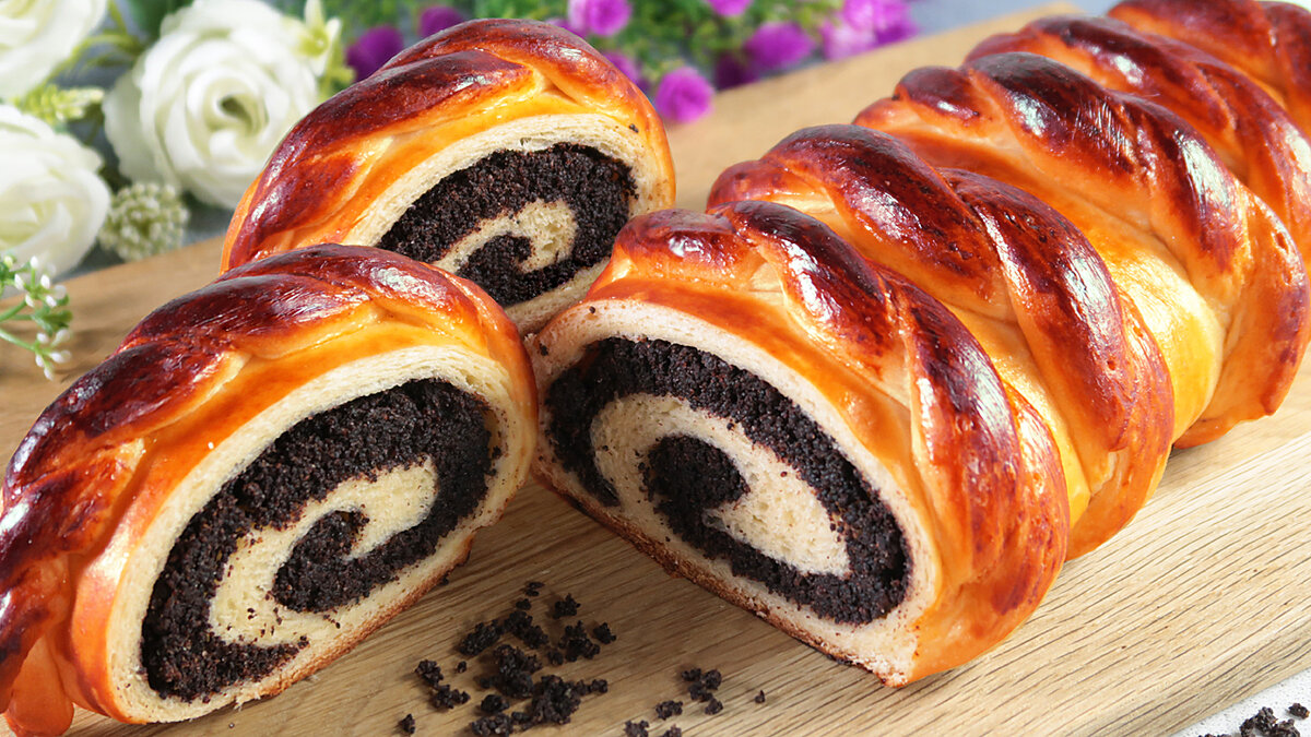 Нежный маковый рулет: идеальная выпечка для праздников