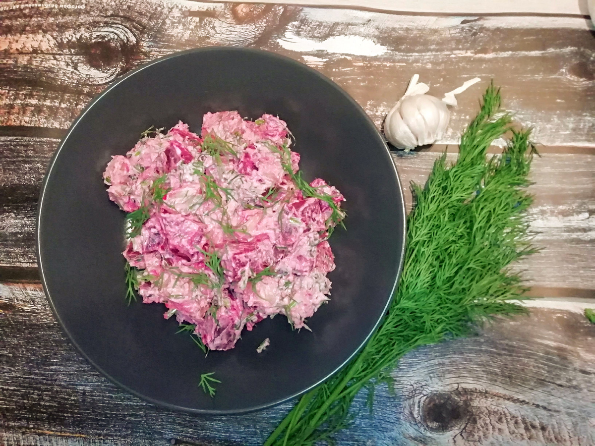 Как осень вдохновила на удивительный салат из двух ингредиентов