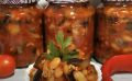 Царский салат из баклажанов и фасоли: насыщенное зимнее блюдо без мяса