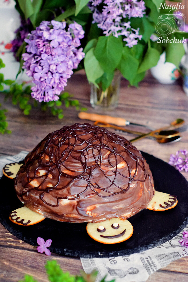 Торт "Черепашка": простой и вкусный десерт для всей семьи