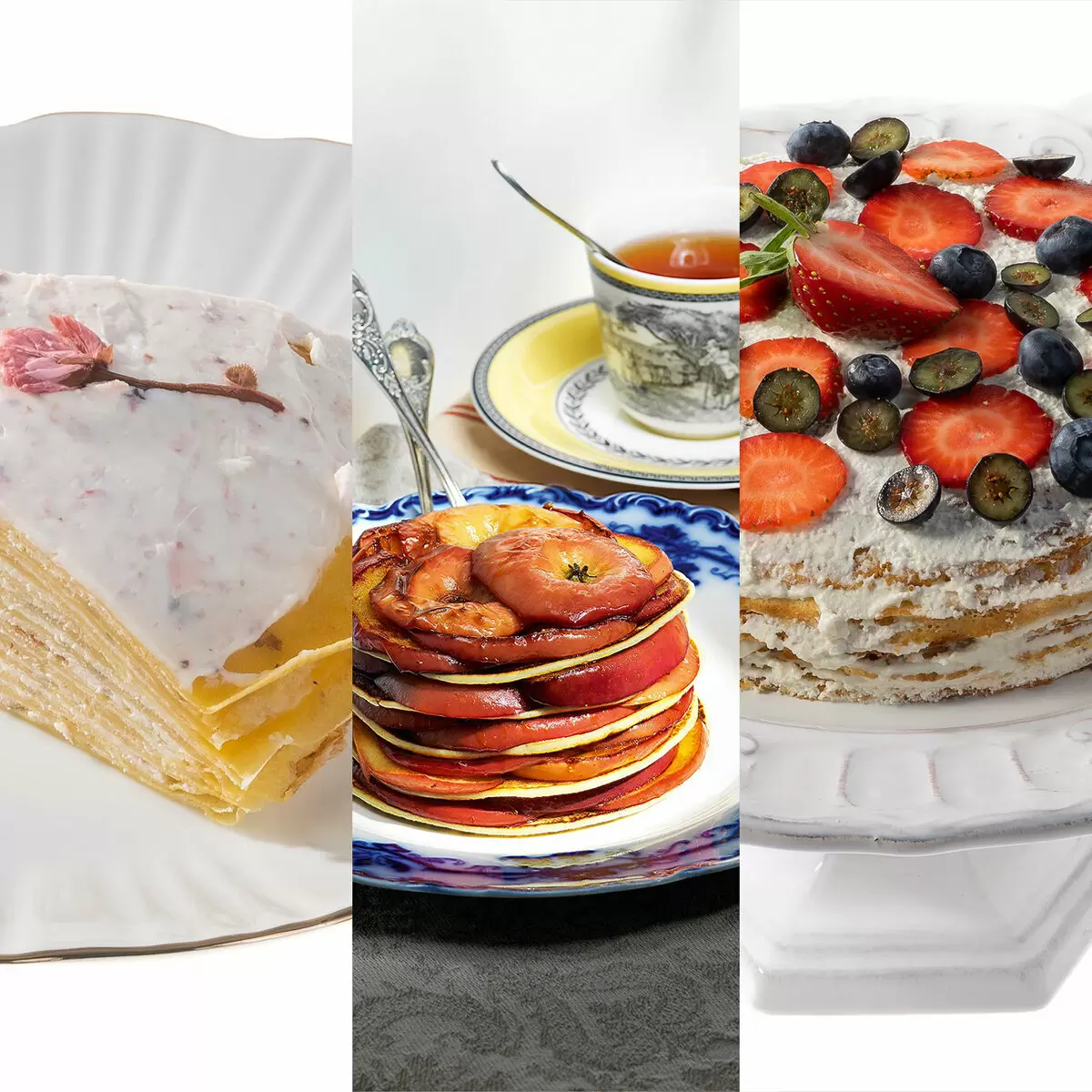 Блинные торты, которые сделают ваш праздник незабываемым