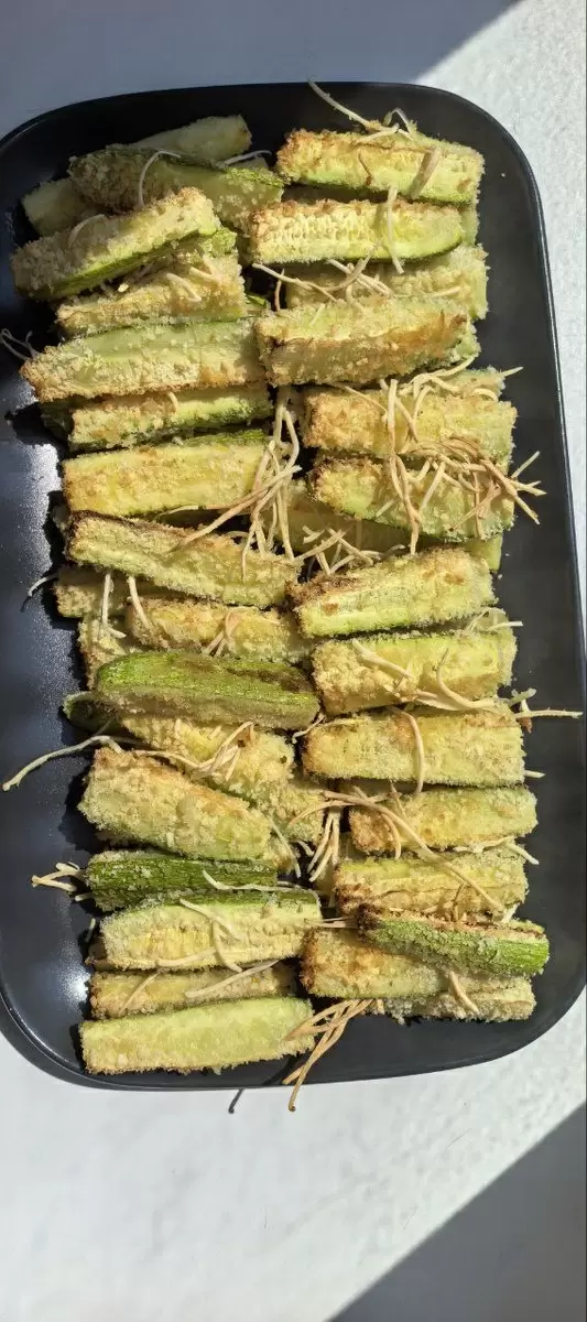 Избавляемся от кабачкового изобилия: перезагрузка с запеченными дольками