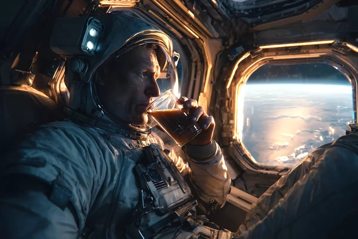 Кофе на орбите: эспрессо в космосе и его влияние на астронавтов