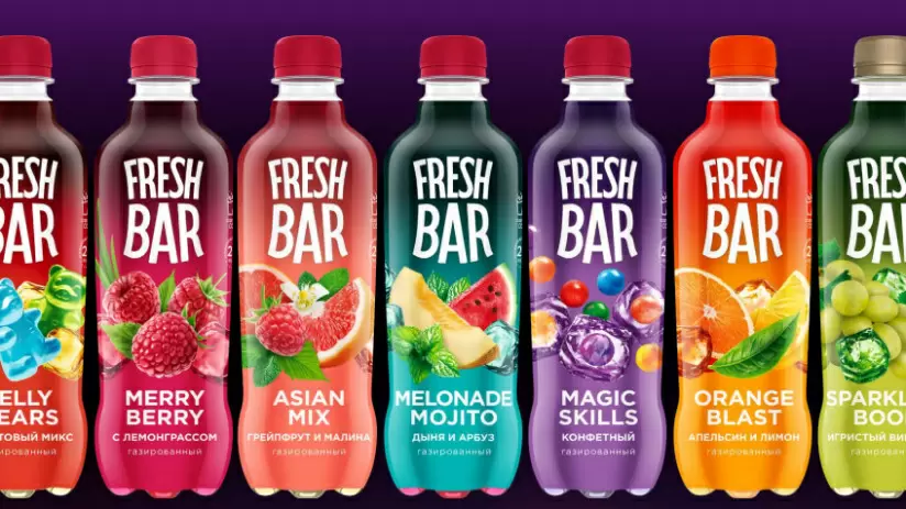 Fresh Bar выпускает обновленные напитки с новым стильным дизайном