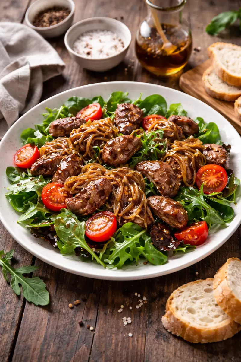 Как приготовить идеальный салат с куриной печенью: секреты и советы