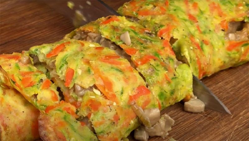 Кабачковый рулет: легкое угощение, которое покорит все сердца