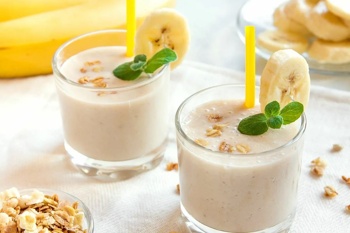 Овсяный смузи с бананом: вкусный поток энергии для вашего утра