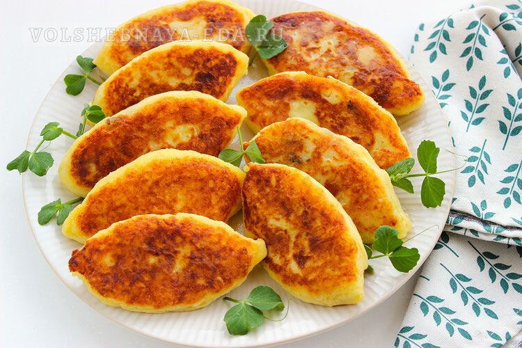 Сочные картофельные зразы с фаршем и грибами